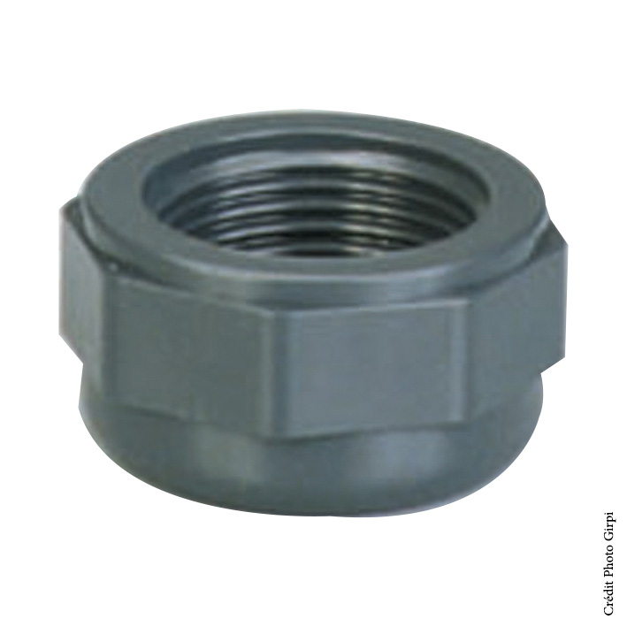 Bouchon taraudé GIRPI K62 3/4'' Ø25mm 50x50x4mm